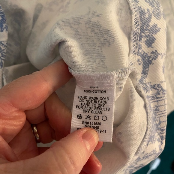 NWT Storia Toile Denim Romper  Size Large - Picture 2 of 6